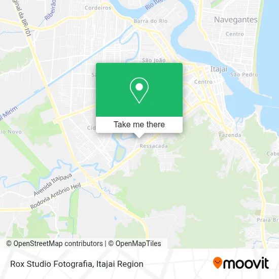 Rox Studio Fotografia map