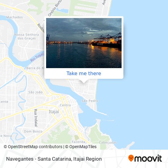 Navegantes - Santa Catarina map