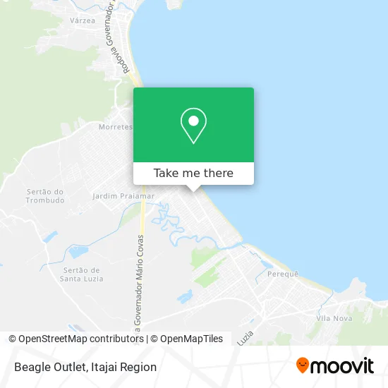 Beagle Outlet map