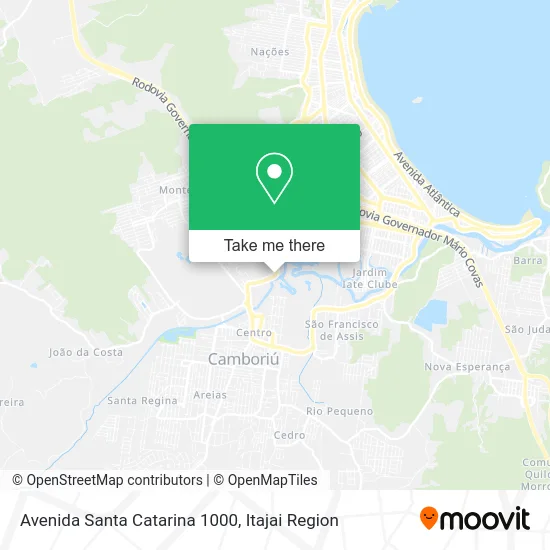 Avenida Santa Catarina 1000 map