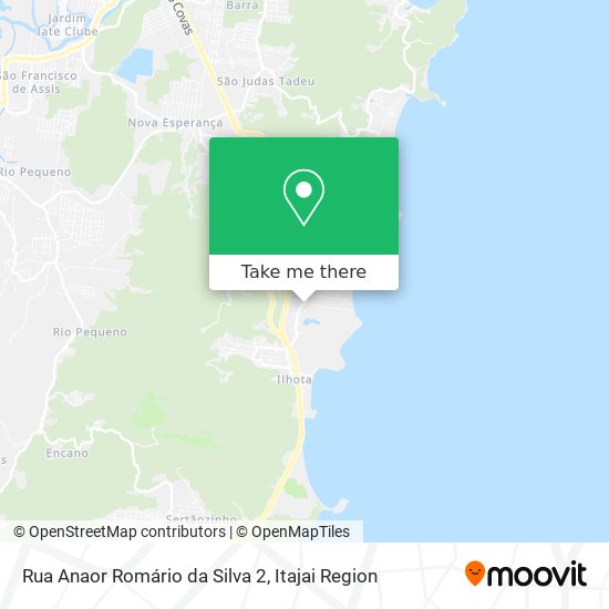 Rua Anaor Romário da Silva 2 map