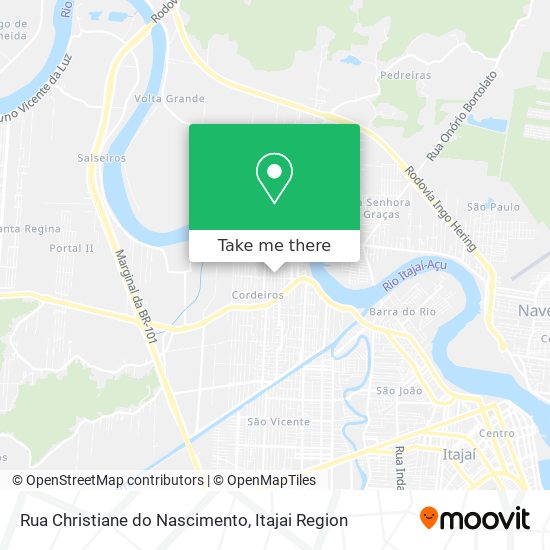 Rua Christiane do Nascimento map