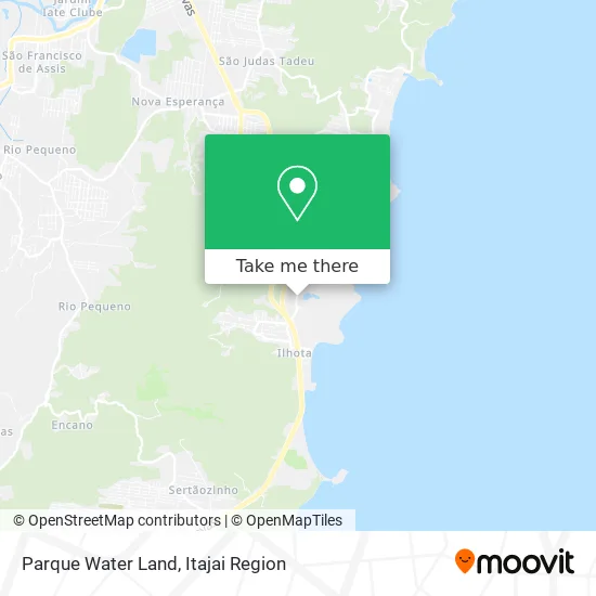 Parque Water Land map