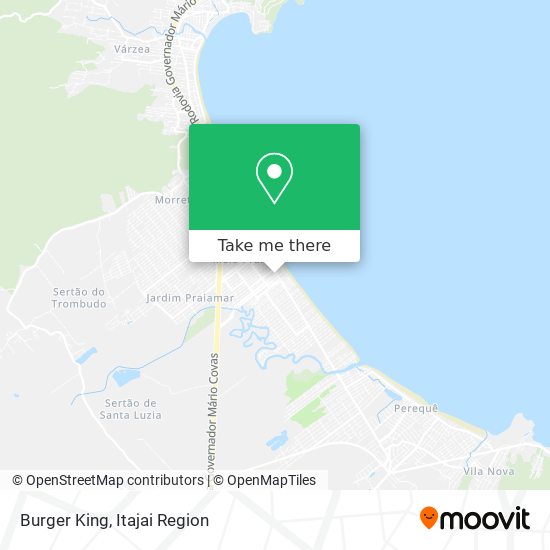 Burger King map