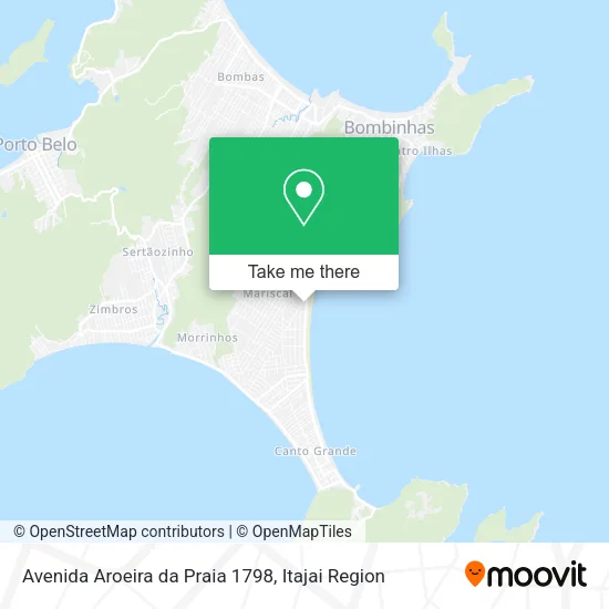 Avenida Aroeira da Praia 1798 map