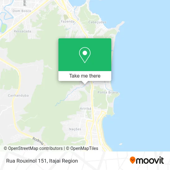 Rua Rouxinol 151 map