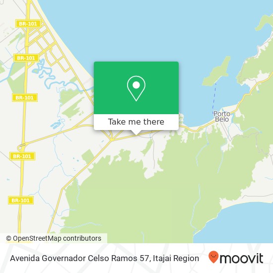 Avenida Governador Celso Ramos 57 map