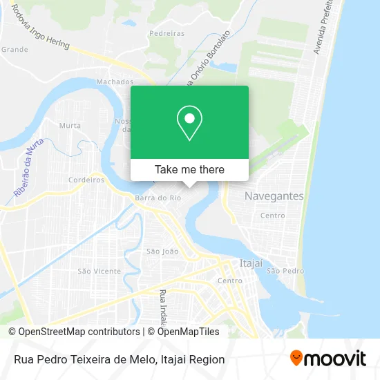 Rua Pedro Teixeira de Melo map
