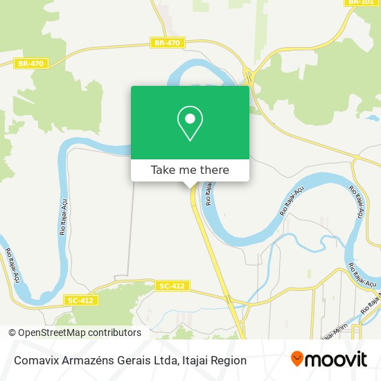 Comavix Armazéns Gerais Ltda map