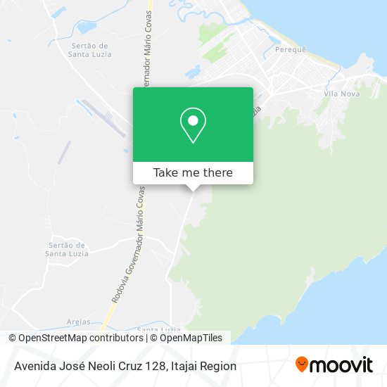 Mapa Avenida José Neoli Cruz 128