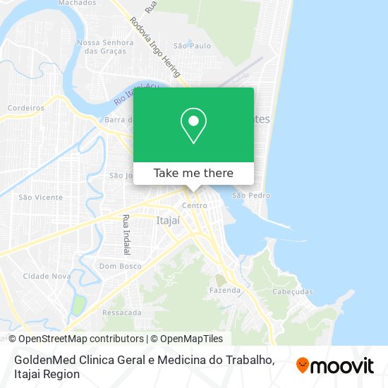 GoldenMed Clinica Geral e Medicina do Trabalho map