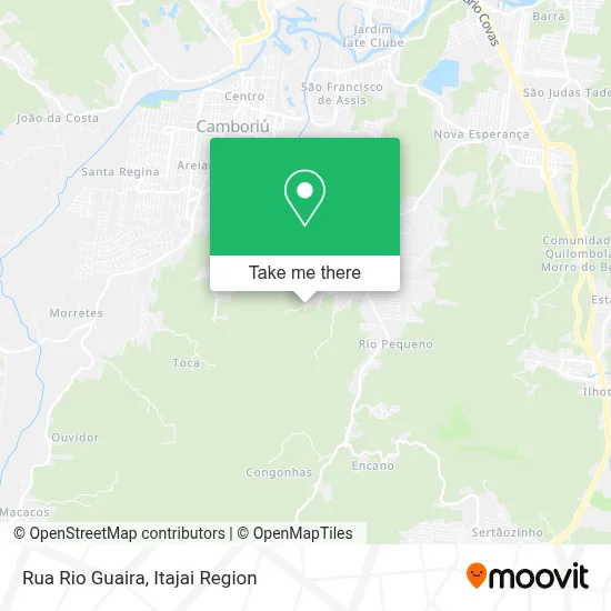 Rua Rio Guaira map