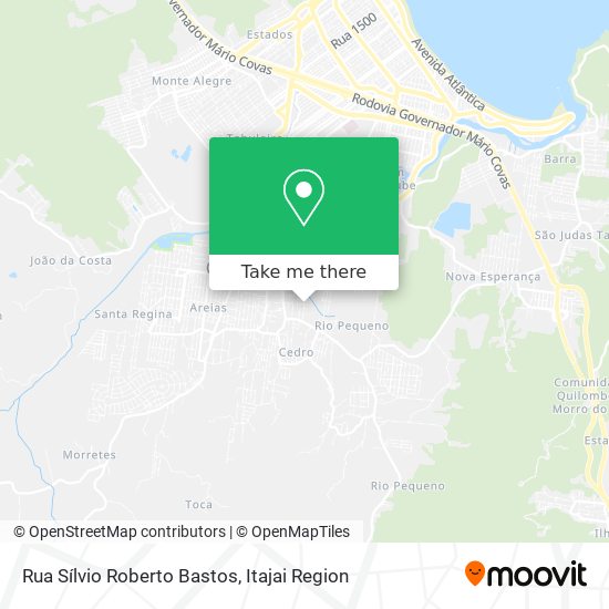 Rua Sílvio Roberto Bastos map