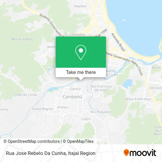 Rua Jose Rebelo Da Cunha map
