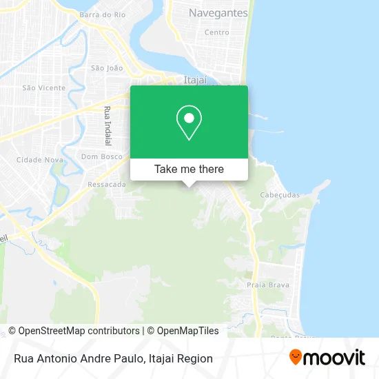 Rua Antonio Andre Paulo map