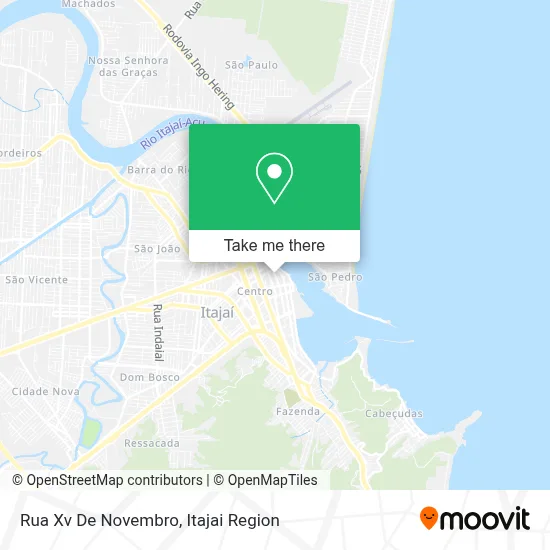 Rua Xv De Novembro map