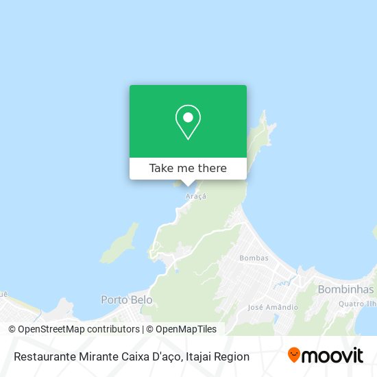 Restaurante Mirante Caixa D'aço map