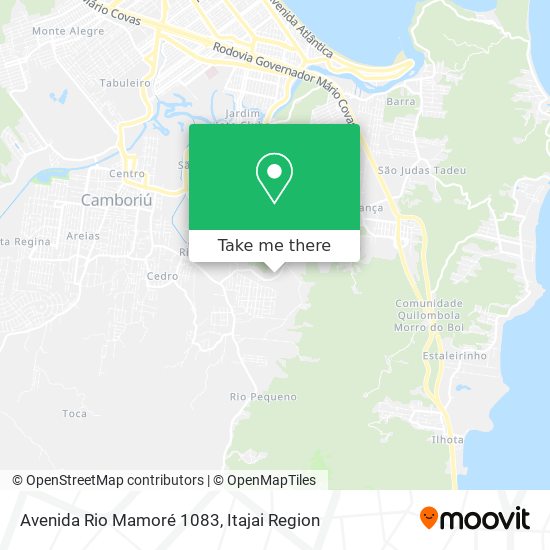 Mapa Avenida Rio Mamoré 1083