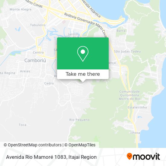 Avenida Rio Mamoré 1083 map