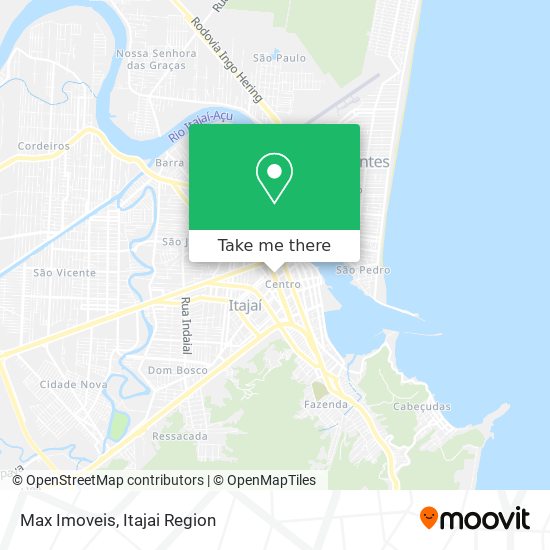 Max Imoveis map