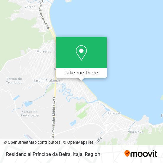 Residencial Príncipe da Beira map