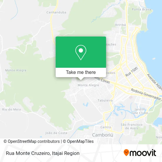 Rua Monte Cruzeiro map