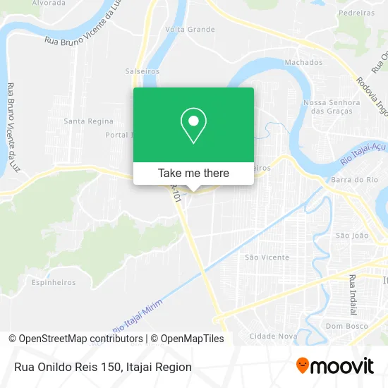 Rua Onildo Reis 150 map