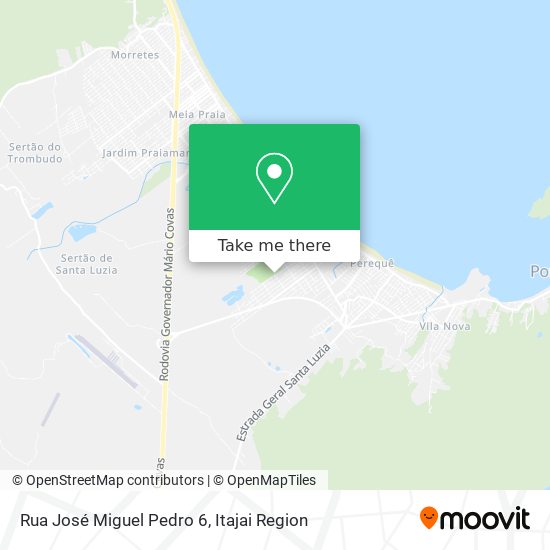 Rua José Miguel Pedro 6 map