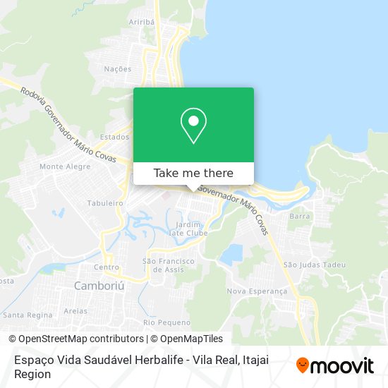 Espaço Vida Saudável Herbalife - Vila Real map