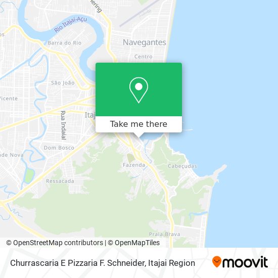 Churrascaria E Pizzaria F. Schneider map