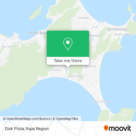 Disk Pizza map
