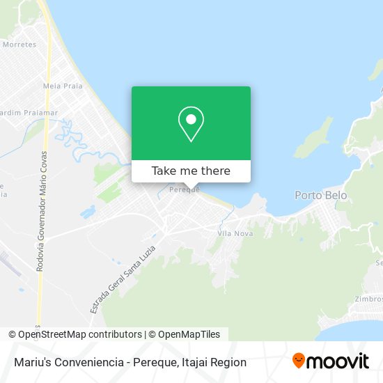 Mariu's Conveniencia - Pereque map