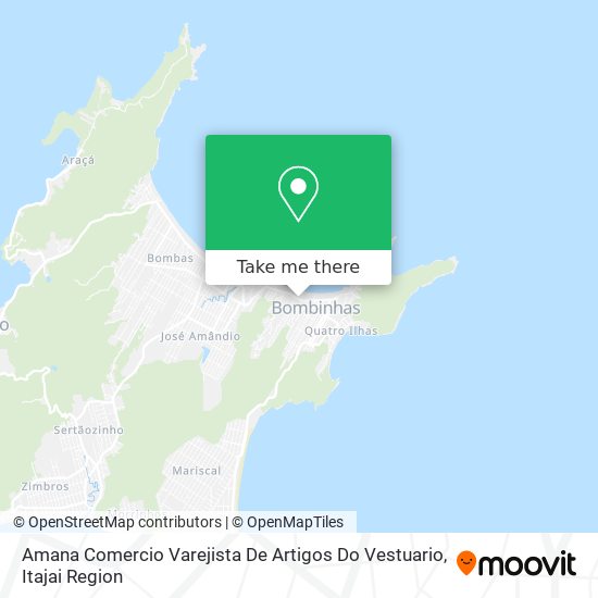 Amana Comercio Varejista De Artigos Do Vestuario map