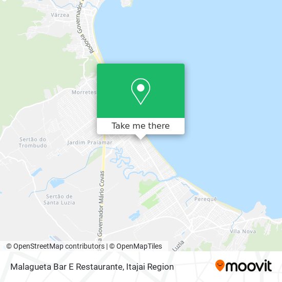 Malagueta Bar E Restaurante map