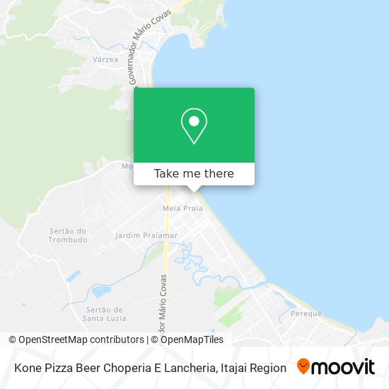 Kone Pizza Beer Choperia E Lancheria map