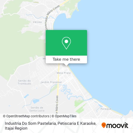 Industria Do Som Pastelaria, Petiscaria E Karaoke map