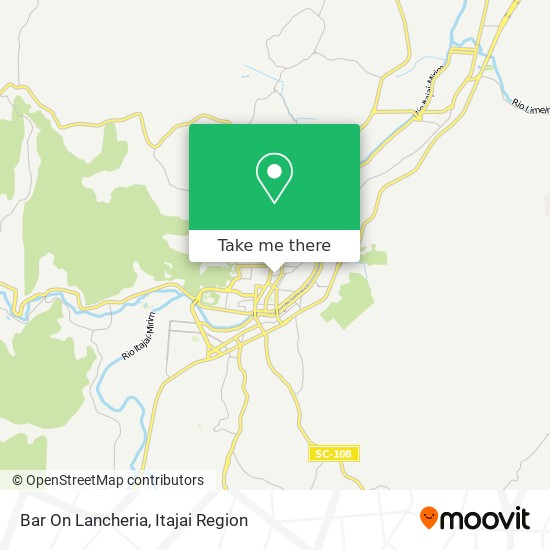 Bar On Lancheria map