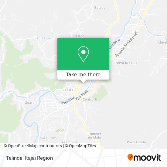 Talinda map