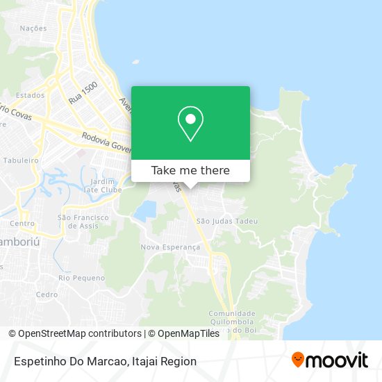 Espetinho Do Marcao map