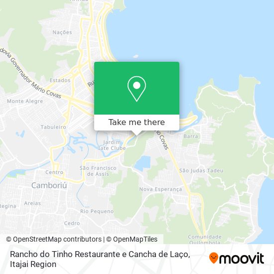 Rancho do Tinho Restaurante e Cancha de Laço map