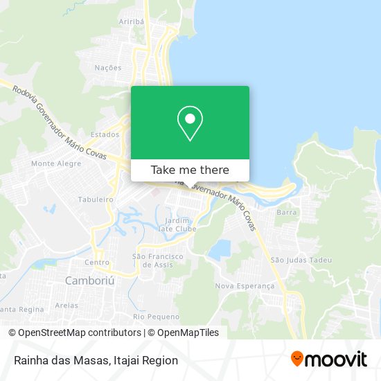 Rainha das Masas map