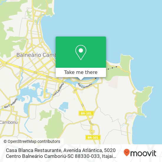 Casa Blanca Restaurante, Avenida Atlântica, 5020 Centro Balneário Camboriú-SC 88330-033 map