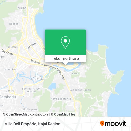 Villa Deli Empório map