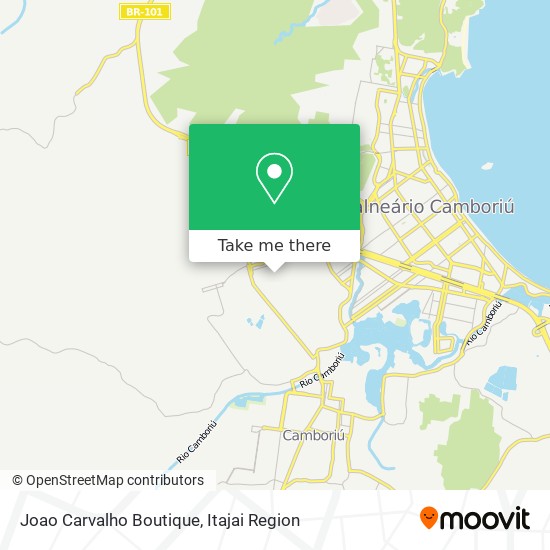 Joao Carvalho Boutique map