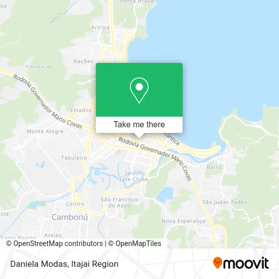 Daniela Modas map