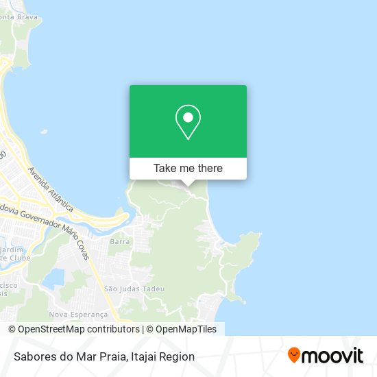 Sabores do Mar Praia map