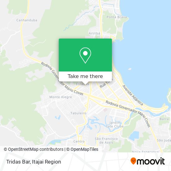 Tridas Bar map