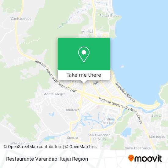 Mapa Restaurante Varandao