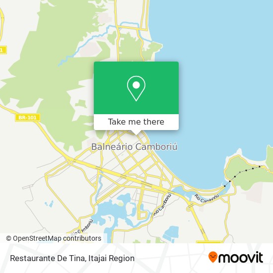 Mapa Restaurante De Tina