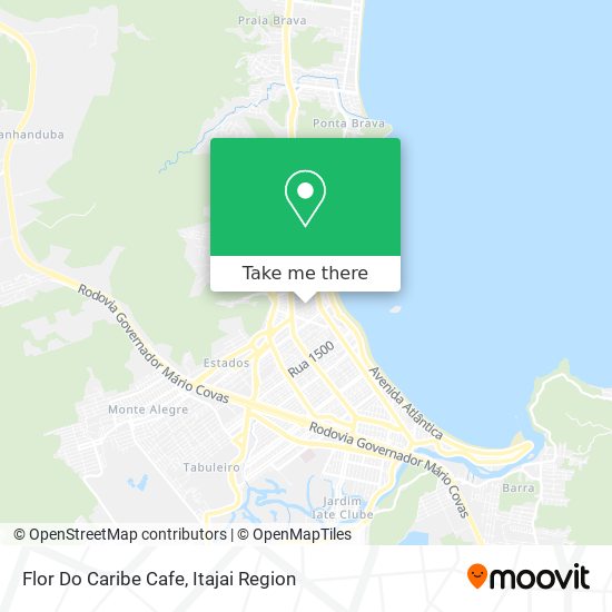 Flor Do Caribe Cafe map